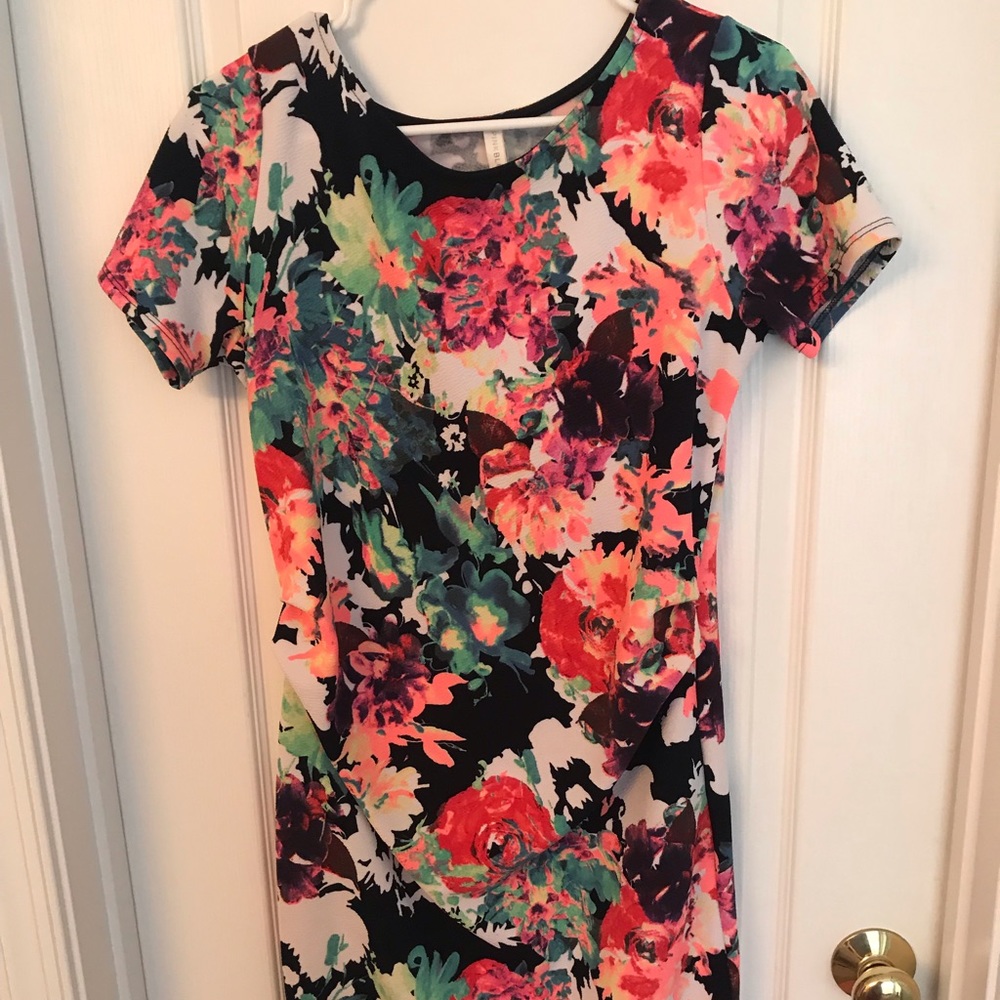 Pink Blush Maternity floral dress